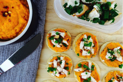 4 Ways to Enjoy Roasted Red Pepper & Pumpkin Hummus