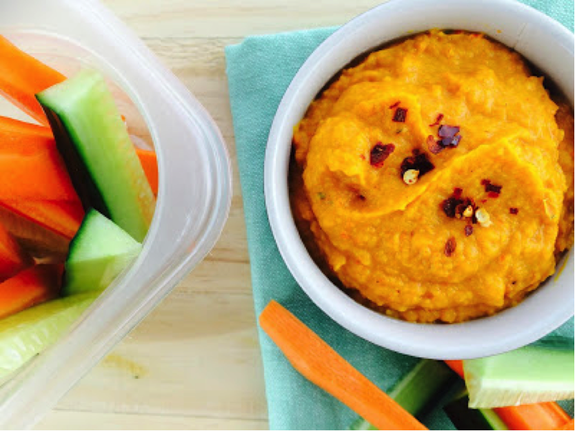 4 Ways to Enjoy Roasted Red Pepper & Pumpkin Hummus