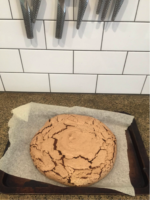 Low FODMAP chocolate pavlova Easter recipe Monash Fodmap